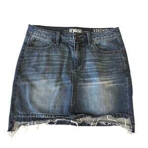 REWASH Brand Denim Jean Mini Skirt size 9 / 29